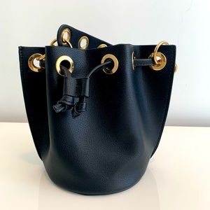 Zara Black And Gold Purse